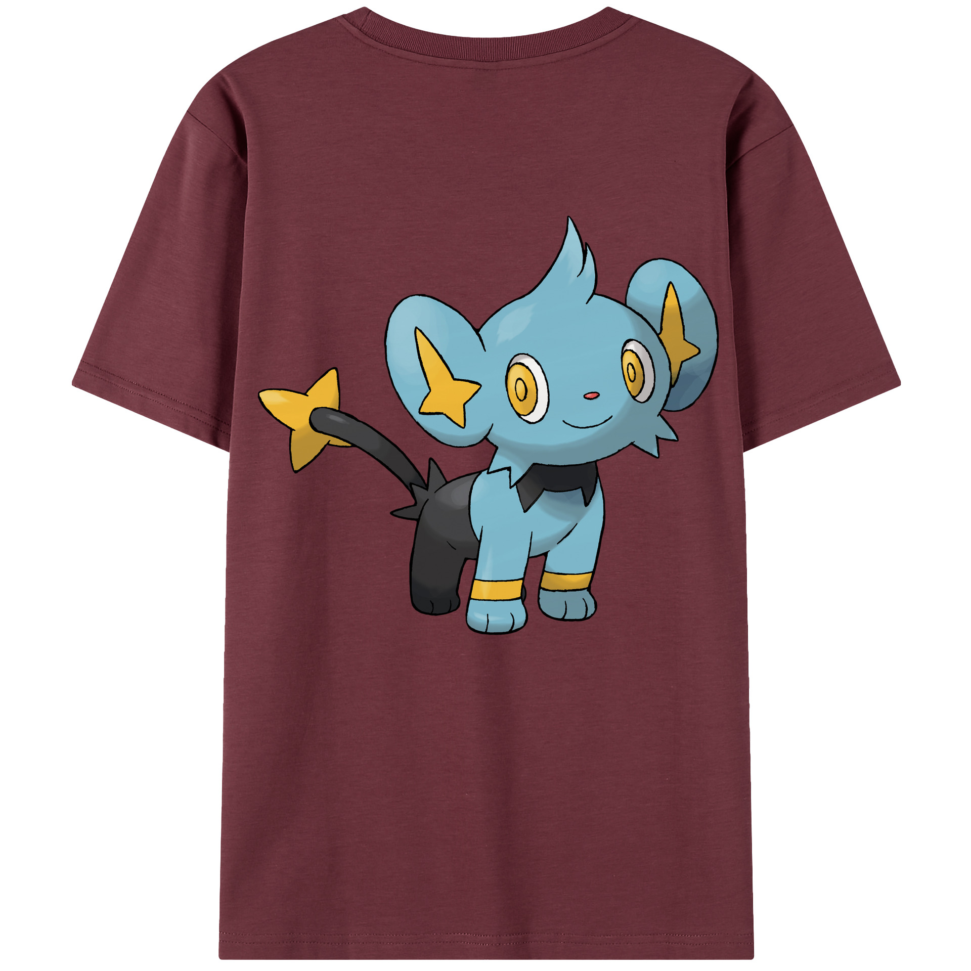 （画像用） ポケットモンスター Pokémon 綿100％半袖Tシャツ（背面プリント）